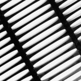 RE570 merev csomópontú, egyirányban teherviselő nagy sűrűségű polietilén georács