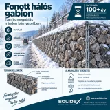 Fonott Gabion Polimac – Maccaferri Kőkosár Támfal /     100+ év