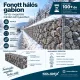 Fonott Gabion Polimac – Maccaferri Kőkosár Támfal /     100+ év