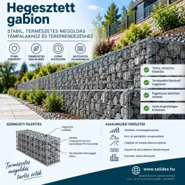 Hegesztett Gabion Galmac 4R – Maccaferri Kőkosár Támfal