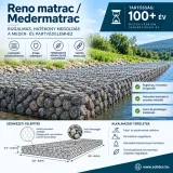 Reno Matrac Polimac – Maccaferri Medermatrac (17/23/30 cm) / 100+ év