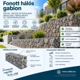 Fonott Gabion Galmac – Maccaferri Kőkosár Támfal