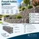 Fonott Gabion Galmac – Maccaferri Kőkosár Támfal