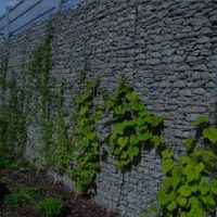 Hegesztett gabion támfal